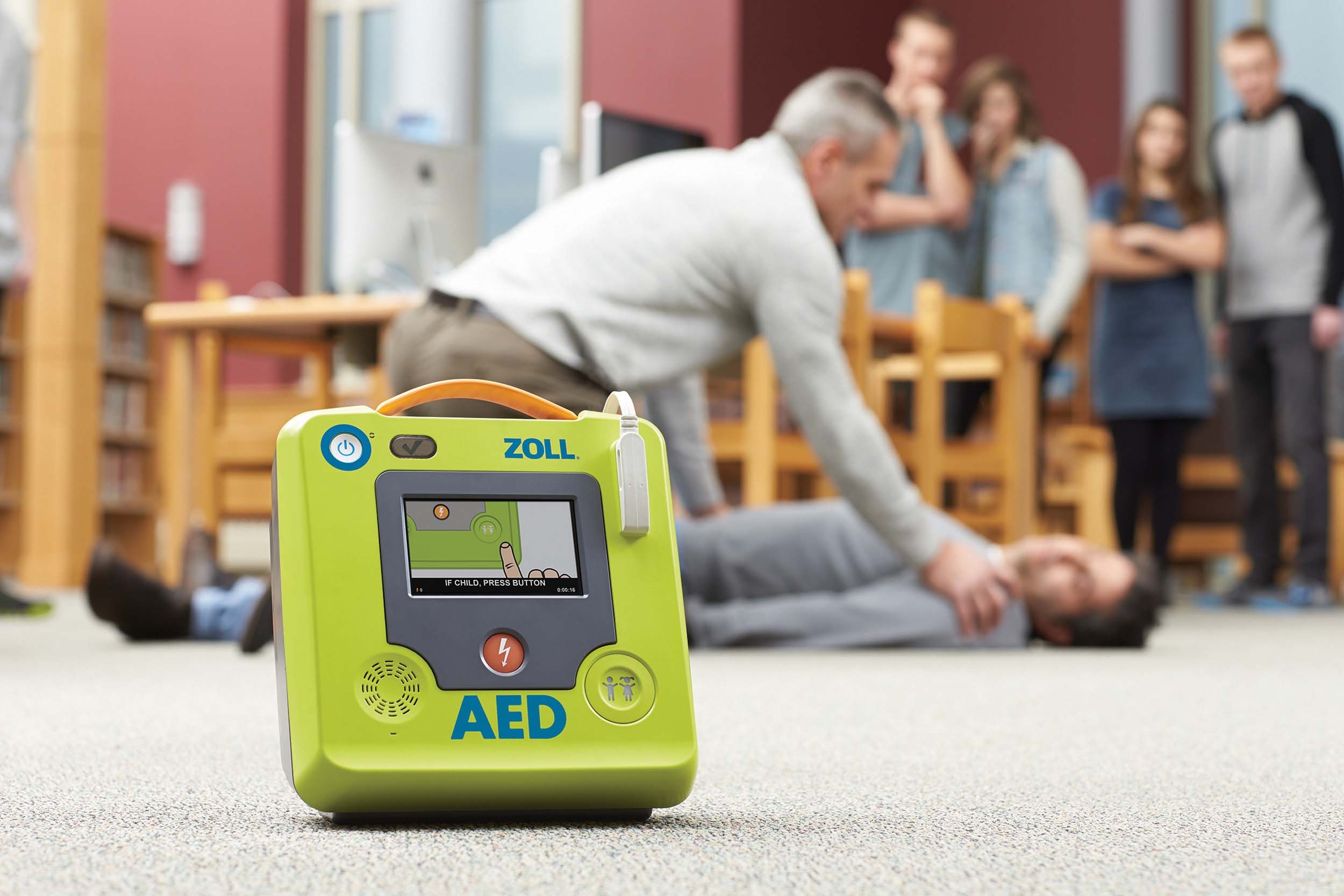 Distributeur Zoll AED 3 défibrillateur automatique - Livraison 24h