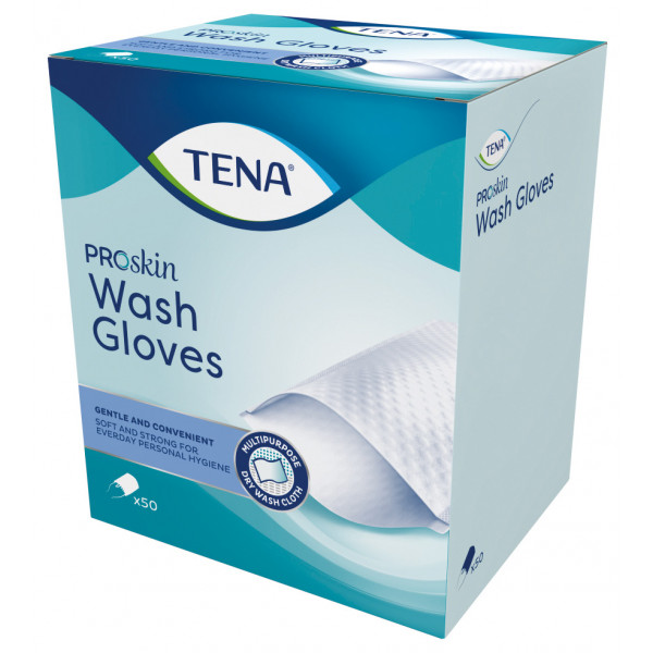 Gant de Toilette Tena Wash Gloves Proskin - Tena