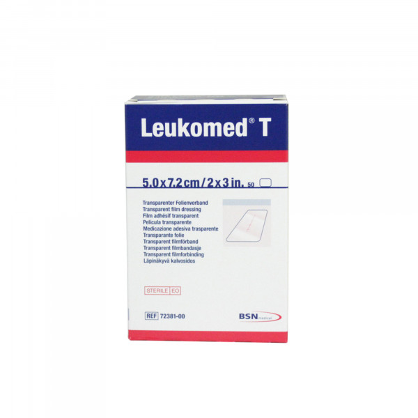 Pansements stériles Leukomed T plus - absorbants transparents avec compresse (2 dimensions) - BSN Médical