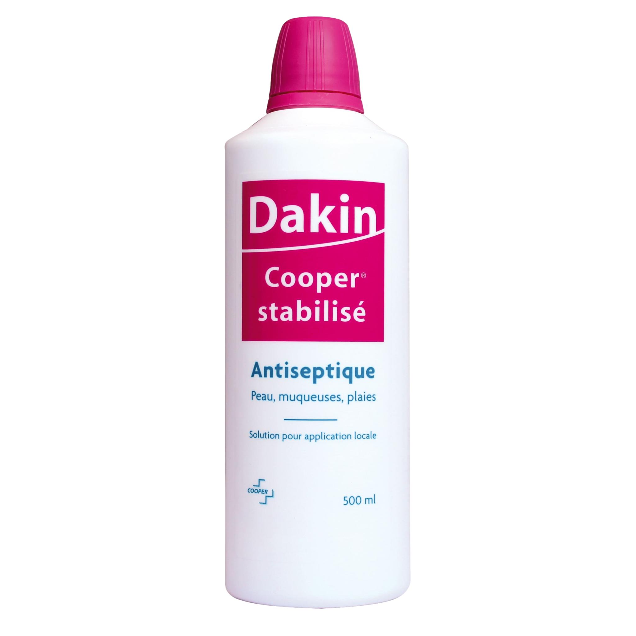 Dakin Cooper Stabilisé Antiseptique 500ml