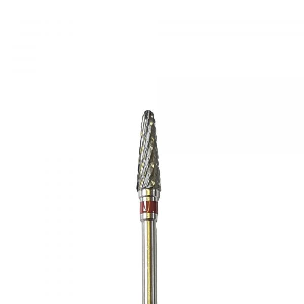 Fraise E6953 Carbure de tungstène - Abrasion des ongles normaux à épais - Denture croisée intermédiaire - 4,0 mm