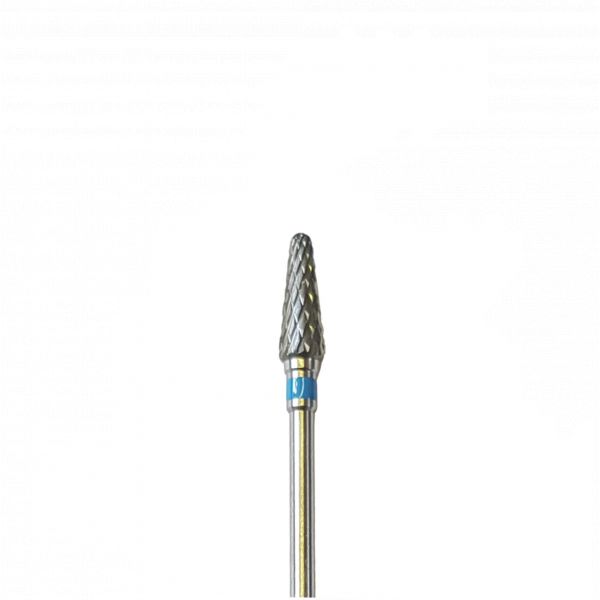Fraise E5510 Carbure de tungstène - Traitement et finition des ongles - Denture croisée moyenne - 6 mm