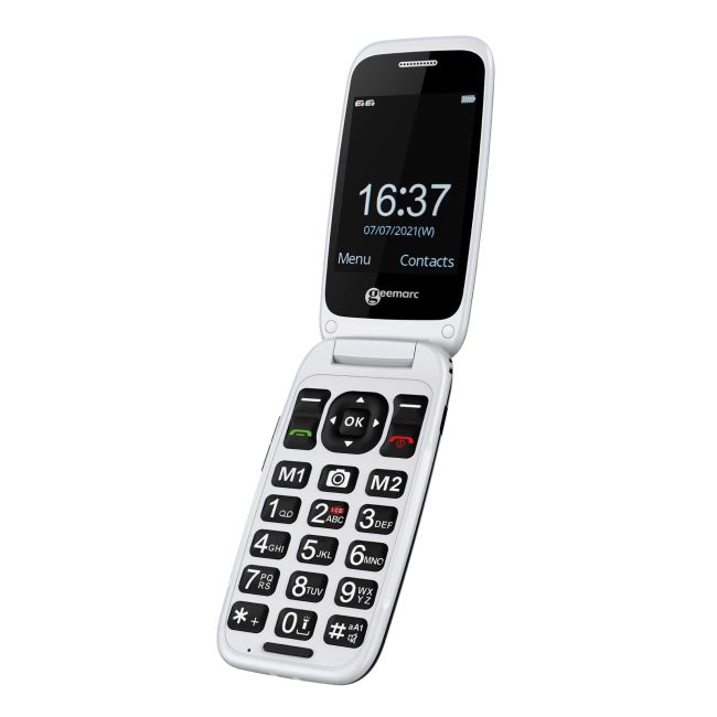 Téléphone portable avec touche d'appel SOS - CL8700 - Geemarc