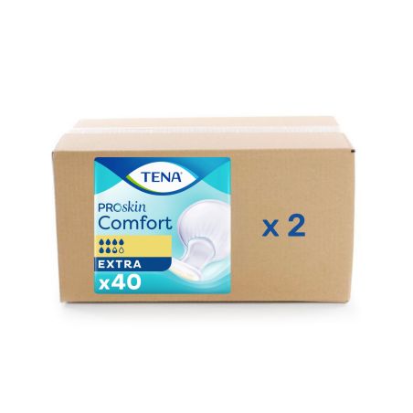 Protection anatomique Tena Confort ProSkin - Extra - carton 2x40U - Tena