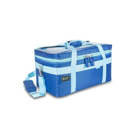 Mallette pour échantillons MINI COOL - Bleue - Elite bags - Chariot à roulettes en option