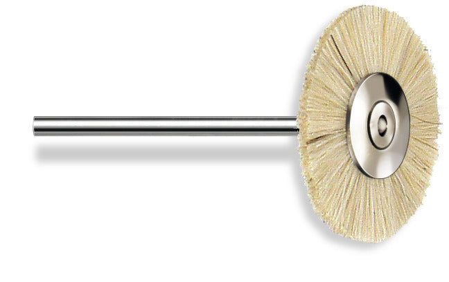 Brosse 9738 - Polissage et nettoyage des ongles - Poils de chèvre - 22 mm