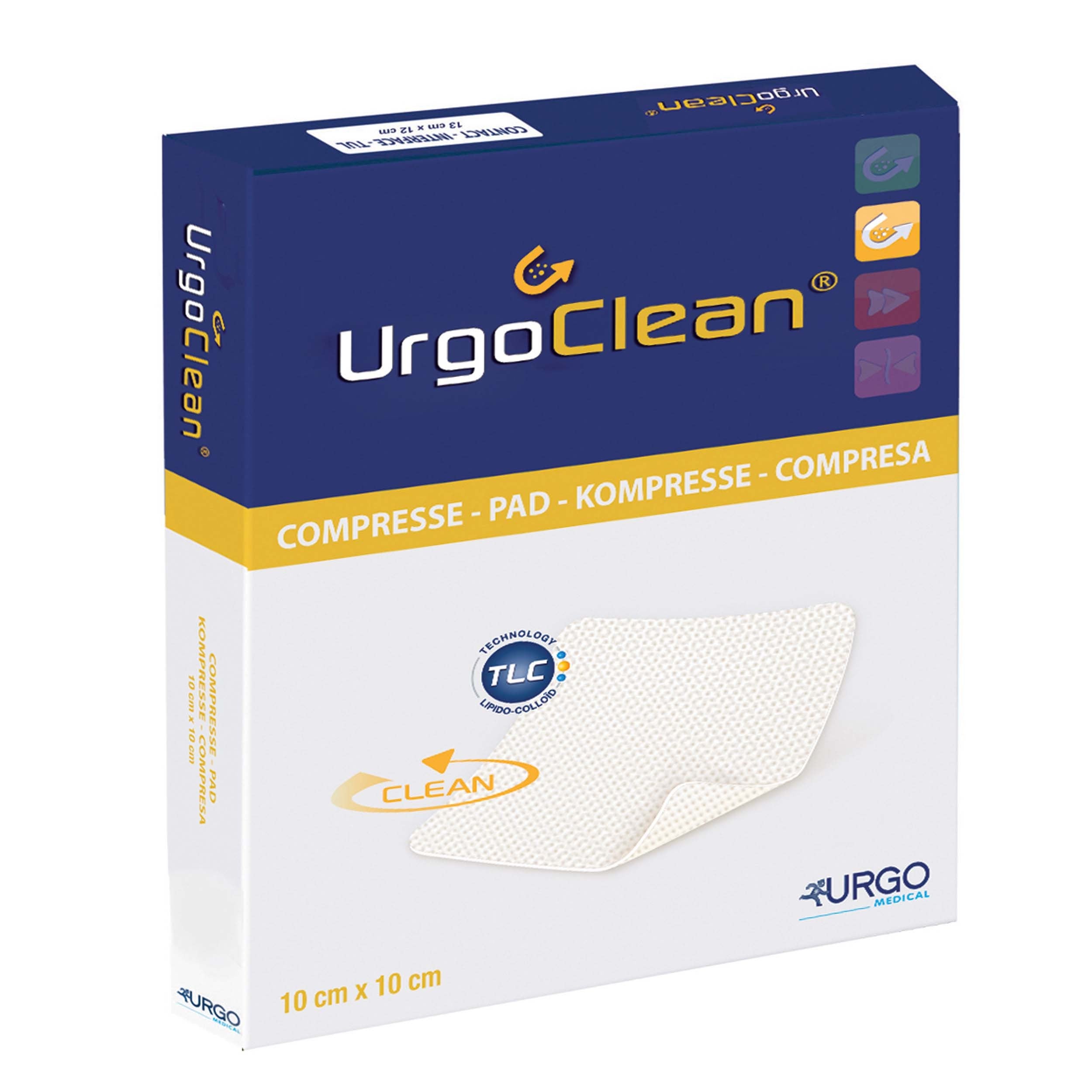 Pansement URGOCLEAN 6X6cm HOP