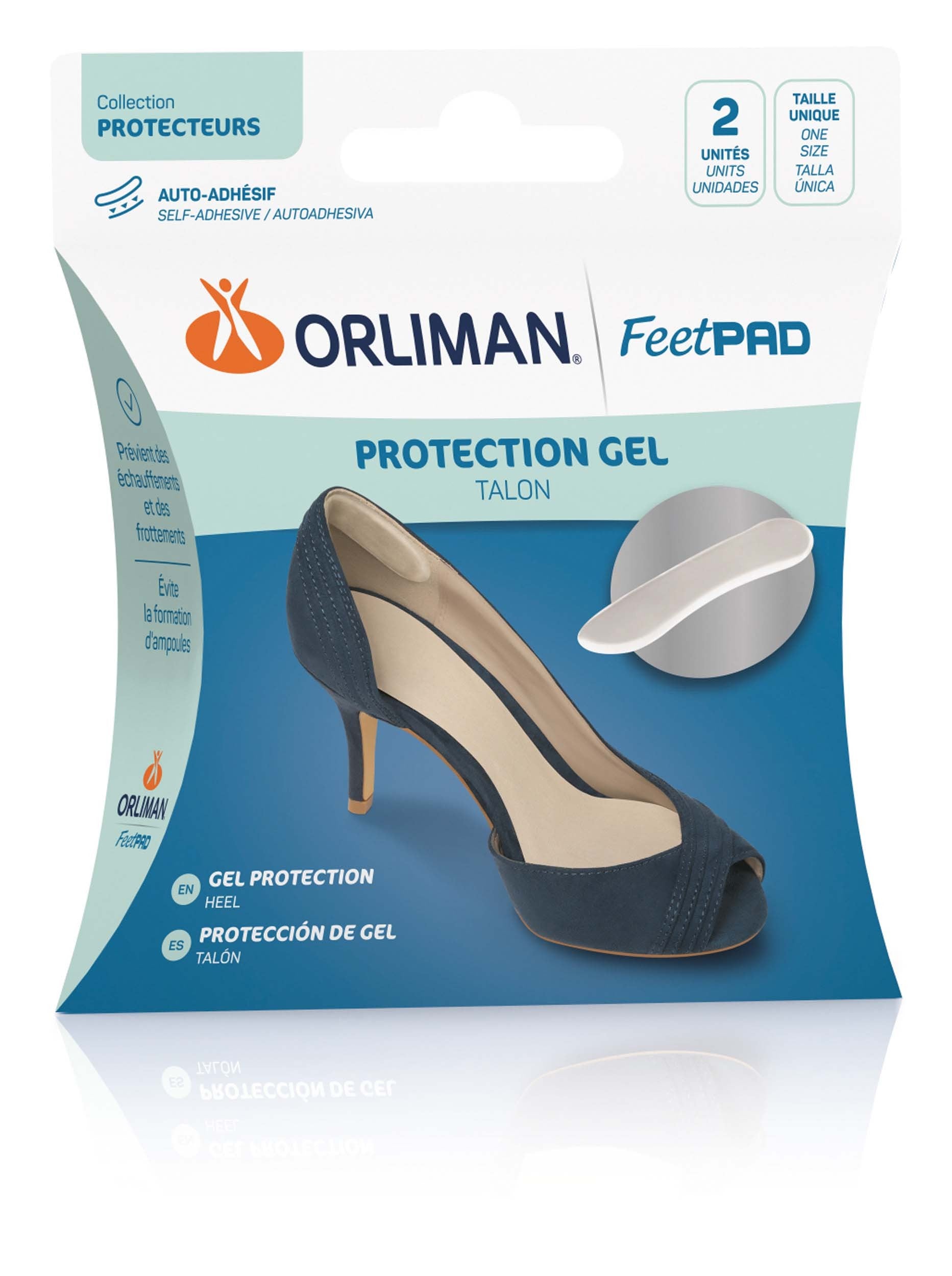 Protection Gel Talon Taille Unique FEETPAD - Orliman