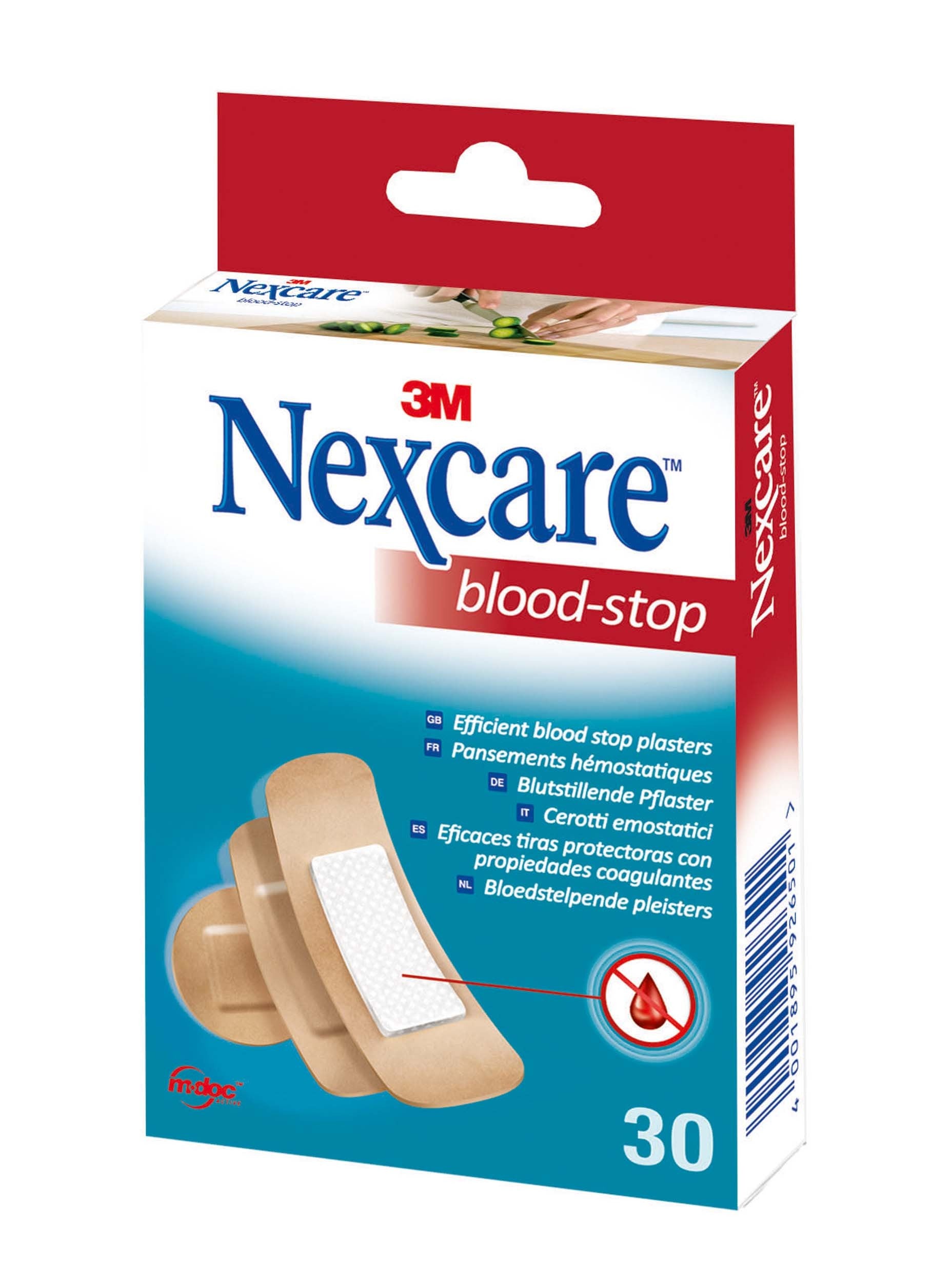 Pansement NEXCARE Blood Stop Boîte 14