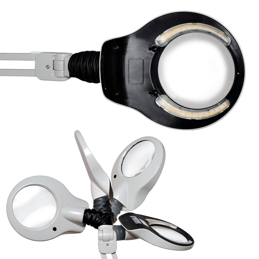 Lampe loupe articulée - KFM LED - Version antistatique disponible - MIMSAL