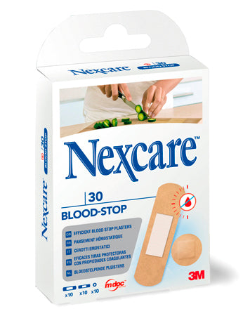 Pansement NEXCARE Blood Stop Boîte 30 3T