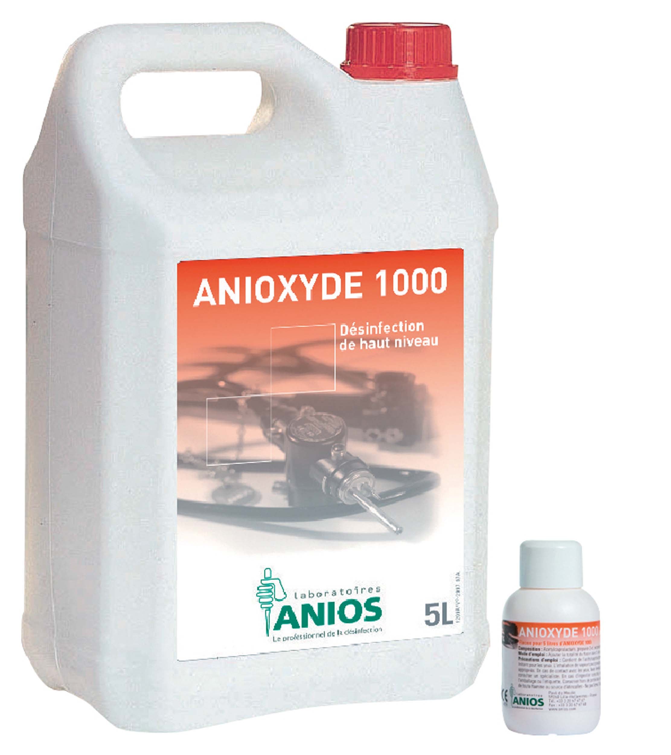 ANIOXYDE 1000 (3) Désinfectant Des Dispositifs Médicaux (avec accessoire) - ANIOS