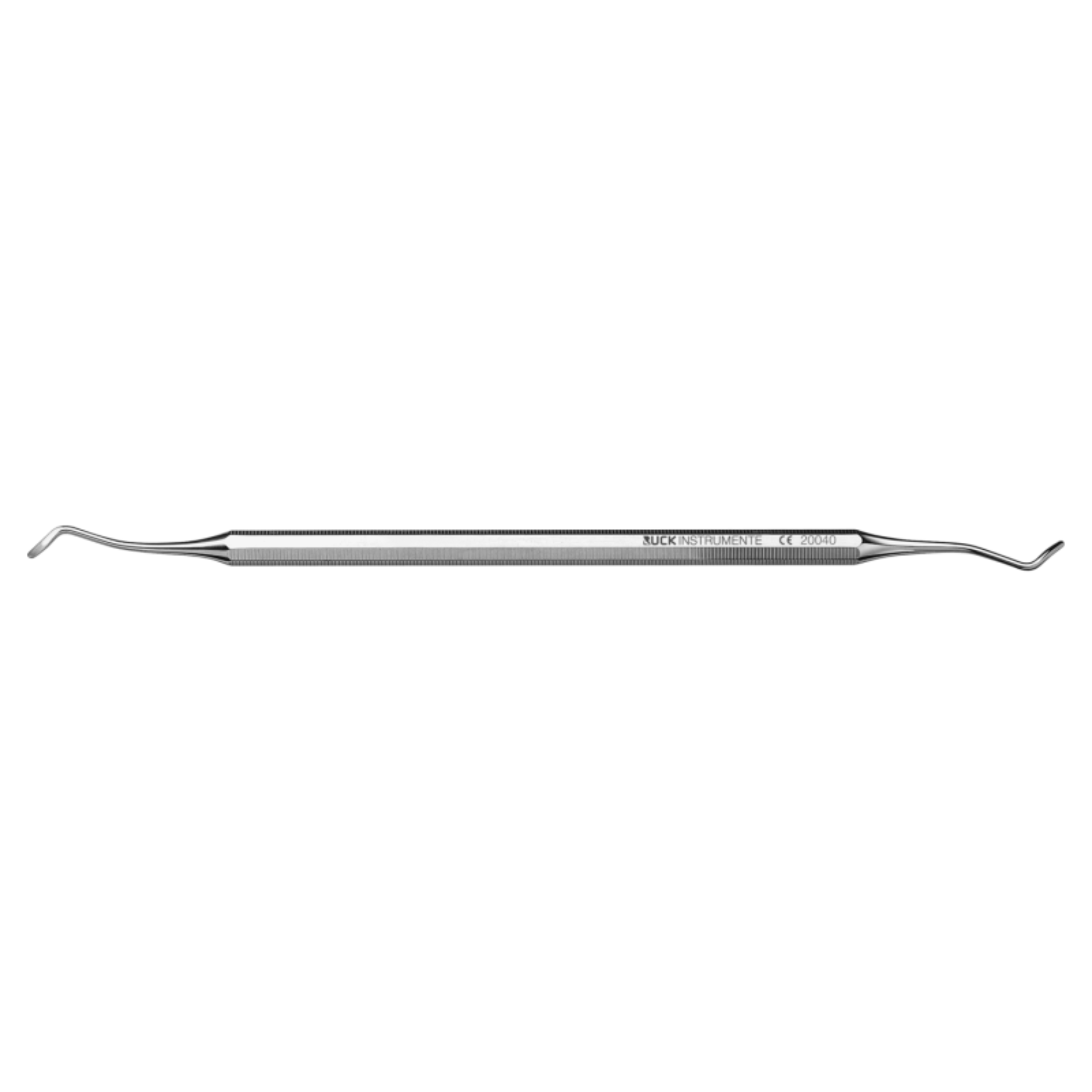 Curette double - 17 cm - Ruck