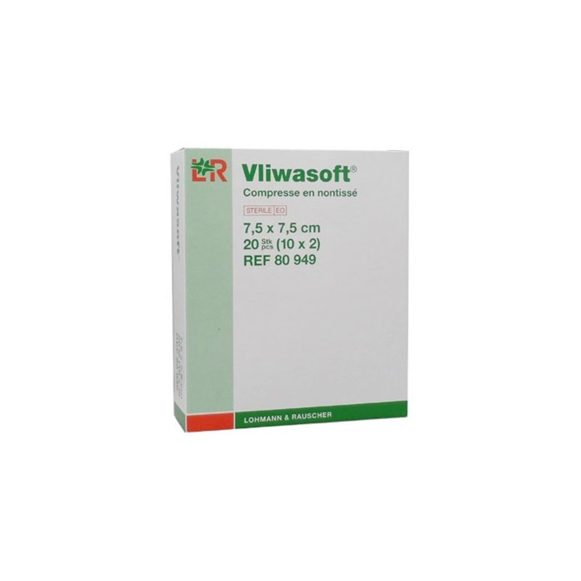 Compresse Non Tissée Stérile - 30g/m2 - Vliwasoft