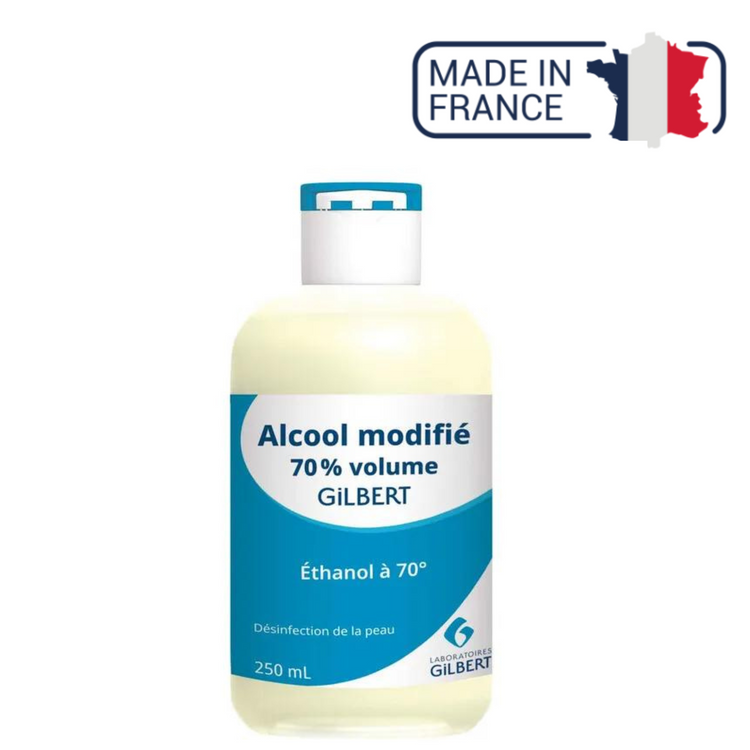 Alcool modifié 70° volume - 5 contenances - Laboratoires Gilbert