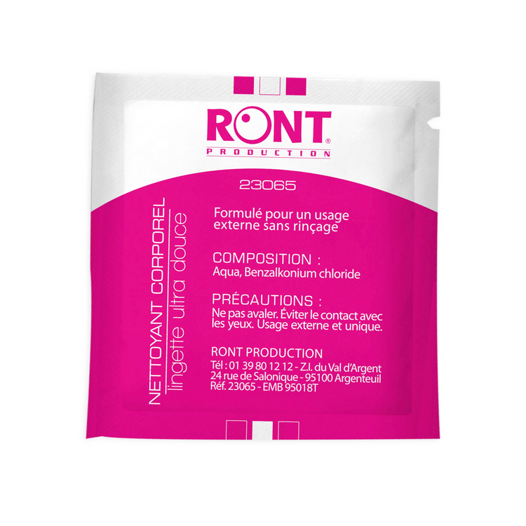 Lingettes Nettoyantes corps X 250 - Ront