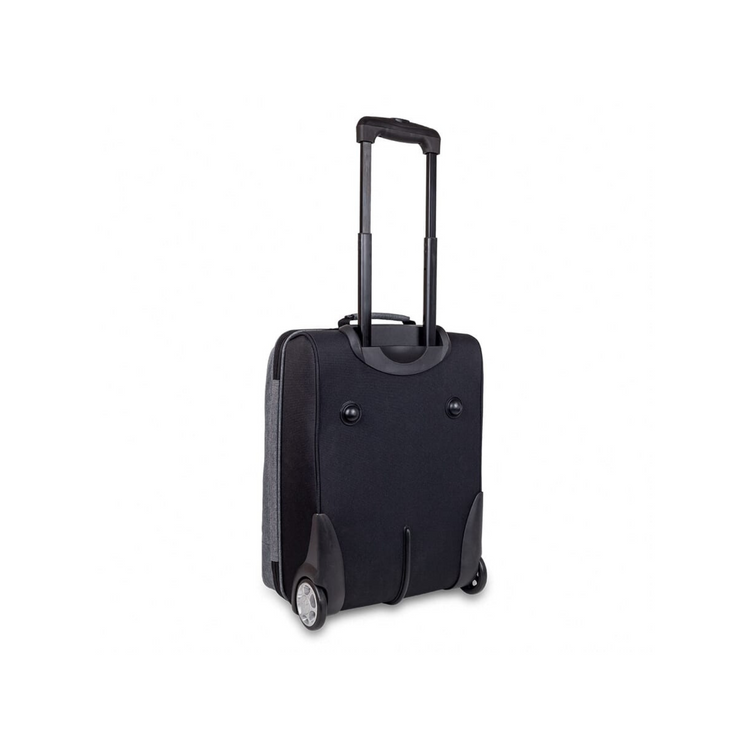 Mallette Elite Bags HOVI - Avec Roulettes - Gris/bleu