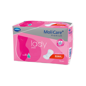 Protection anatomique Premium Lady Pad Molicare - 9 modèles - Hartmann