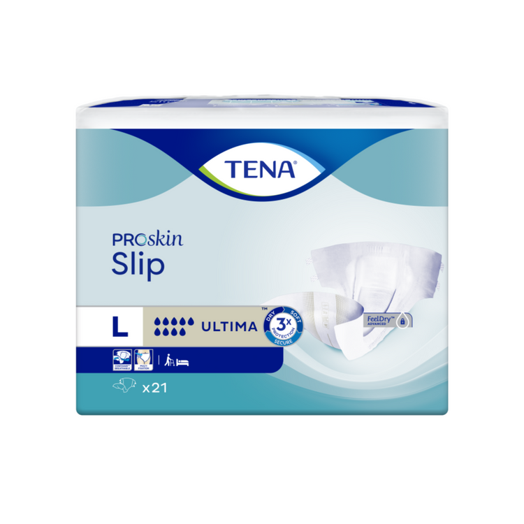 Tena Slip Proskin Ultima - 9 gouttes - 3 tailles - Tena