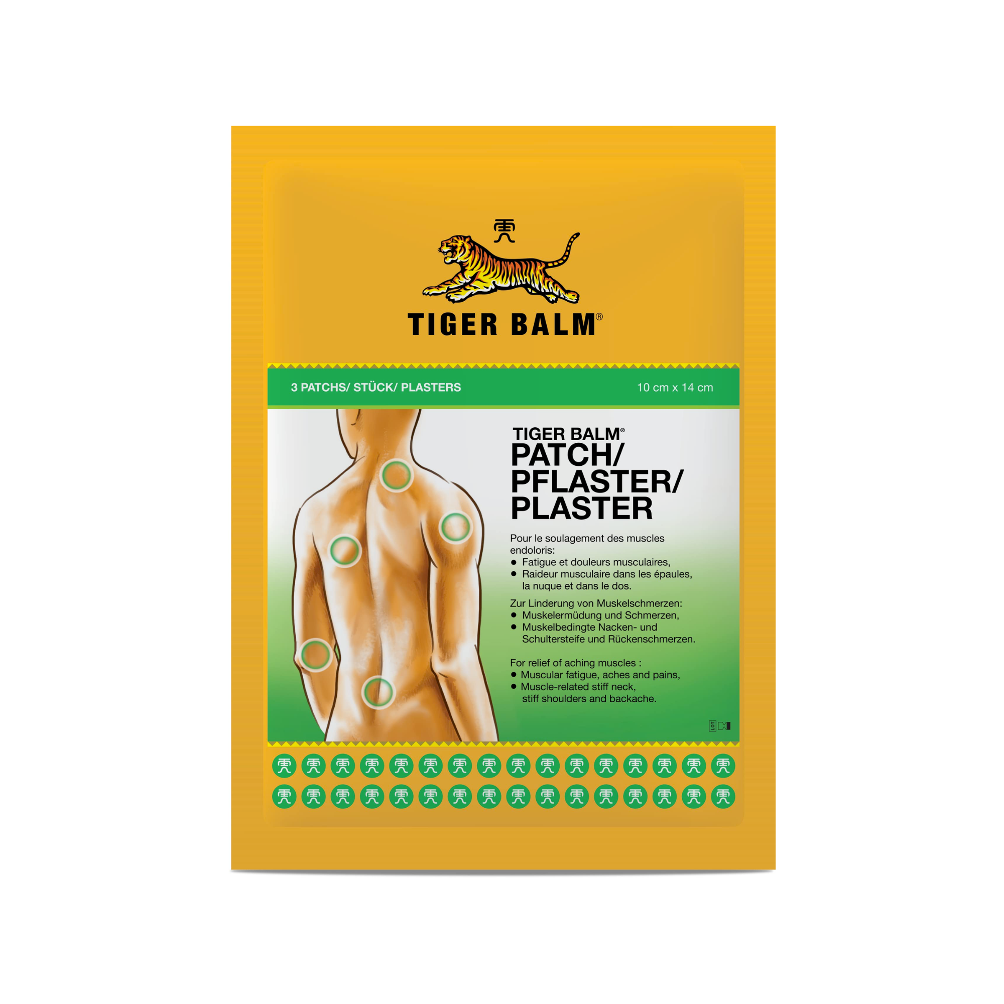 Baume du tigre - Patch froid pour soulager les douleurs musculaires