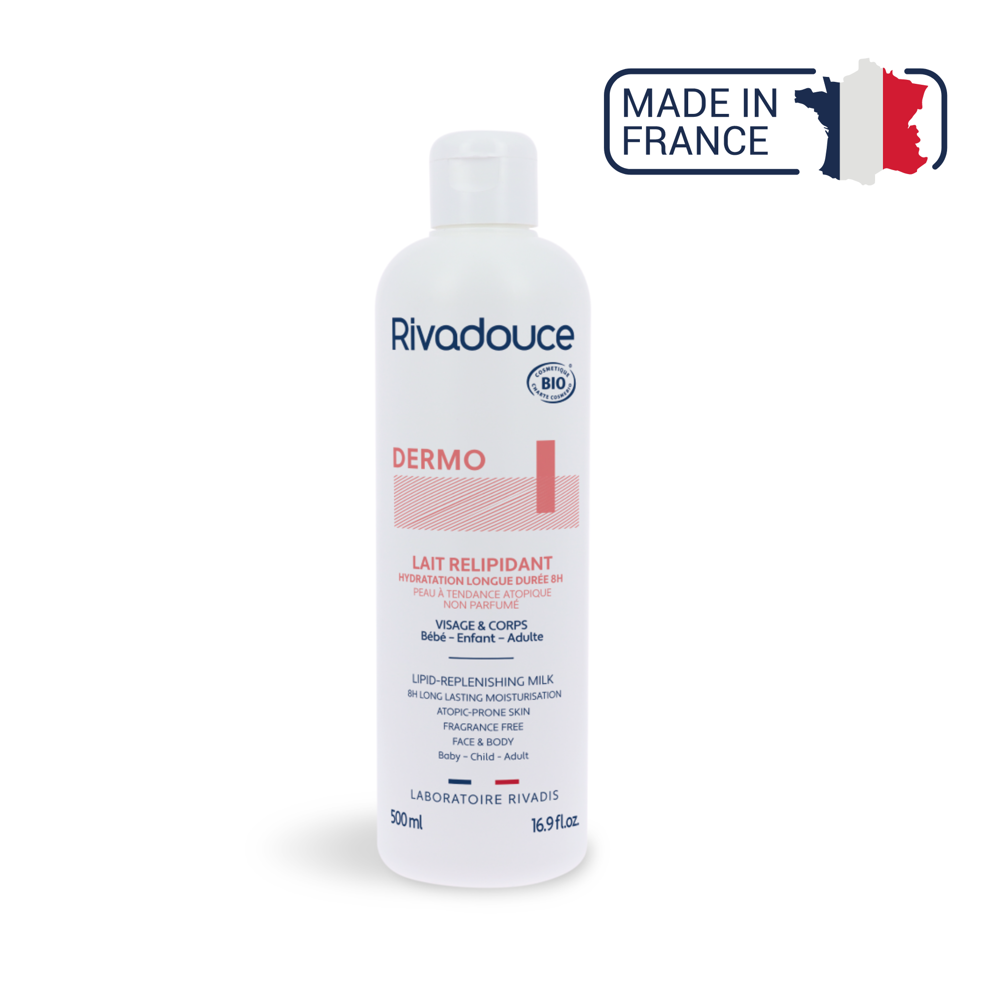 Lait relipidant Bio - 500ml - Rivadouce