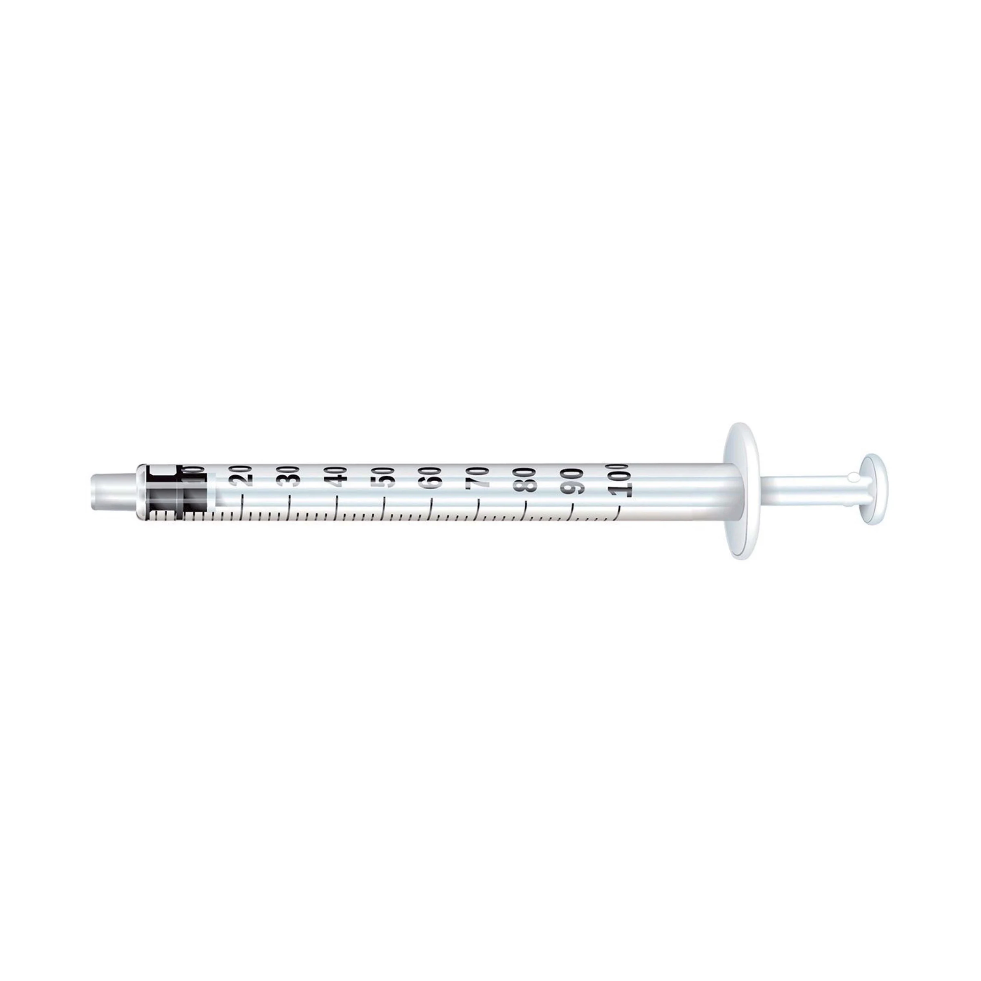 PIC Insulin Syringe 1ml 100U without needle